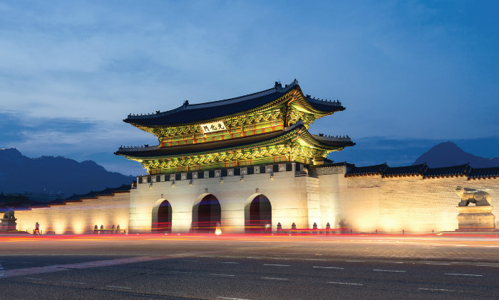 Gyeongbokgung Palace. The main Royal Palace of Joseon located at the heart of Seoul